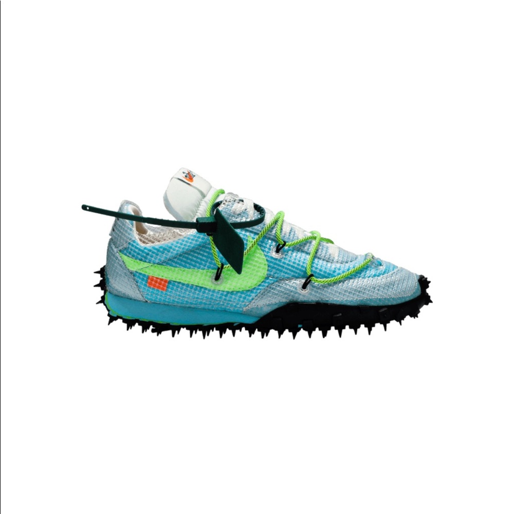 Off White Waffle Racer Vivid Sky